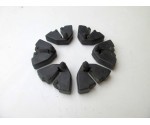 Suzuki GSX550 tandwiel drager rubbers / transmissie rubbers