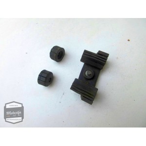 Honda CB250 benzinetank rubbers / benzine tank frame rubbers / framerubbers / tankrubbers