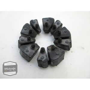 Yamaha FJ1200 tandwiel drager rubbers / transmissie tandwielrubbers