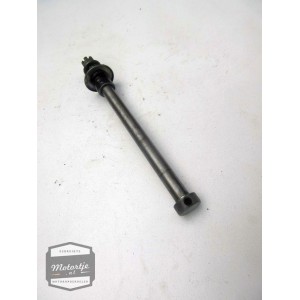 Suzuki GSX400 voorwielas / voor wielas / vooras / wiel as